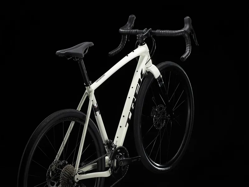 TREK Checkpoint ALR 5 Gravel Bike in Era White and Trek Black-1